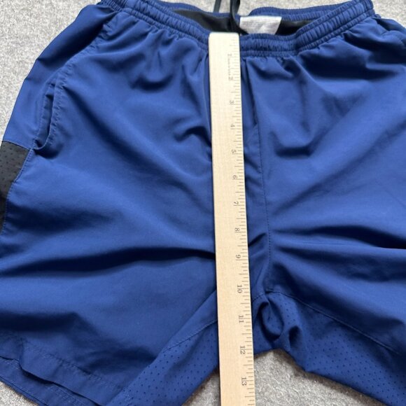 Nike 2 in 1 Running 7" Shorts Men Small Blue Compression Liner Woven 856832 - Picture 16 of 16